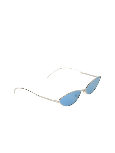 

Daniel Klein Women Polazised & UV Protected Browline Sunglasses DK4267-C2, Blue