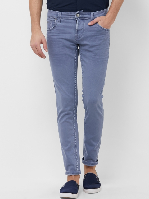 

Lawman pg3 Men Blue Skinny Fit Mid-Rise Clean Look Stretchable Jeans
