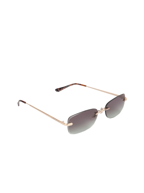 Daniel Klein Women Polazised & UV Protected Rectangle Sunglasses DK4271P-C3, Purple