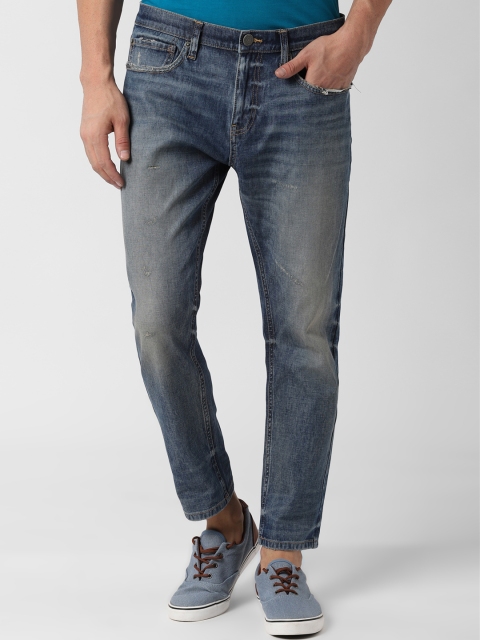 

Peter England Casuals Men Blue Slim Fit Mid-Rise Clean Look Stretchable Jeans
