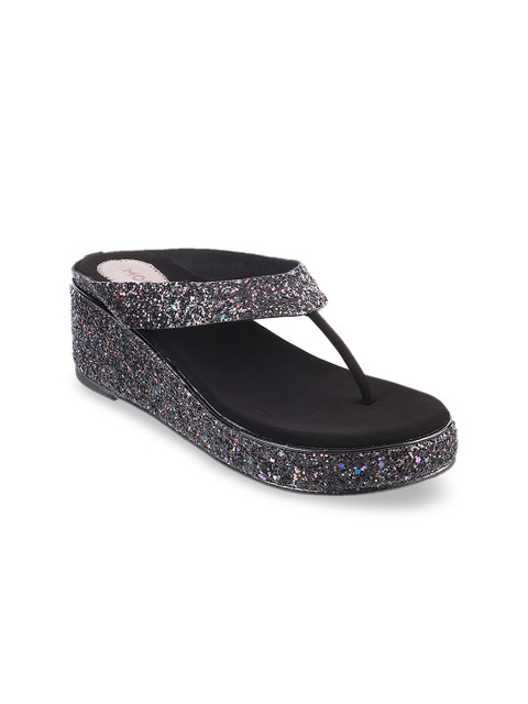 

Mochi Girls Black Embellished Heels