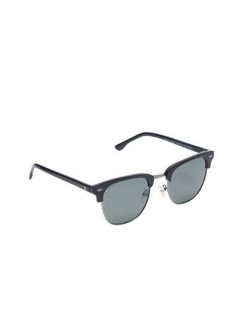 Titan Men Browline Polarized Sunglasses GC357GR1P, Grey