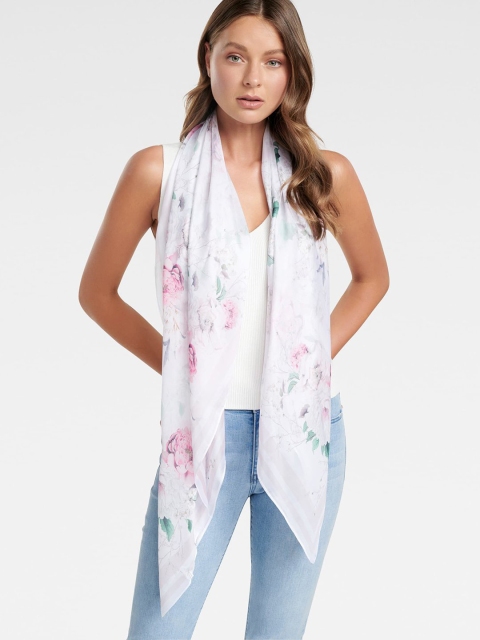 

Forever New Off-White Printed Scarf