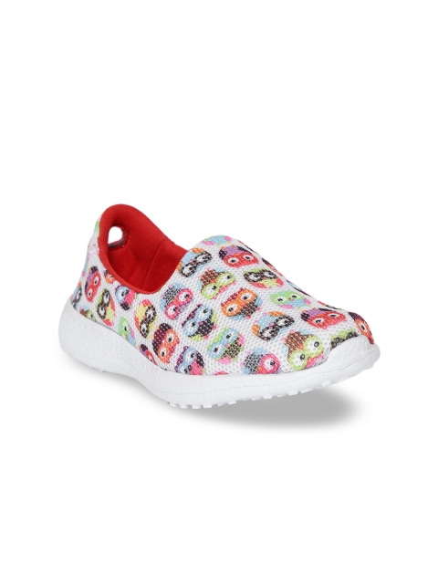 

KazarMax Kids Multicoloured Printed Slip-On Mesh Sneakers, Multi
