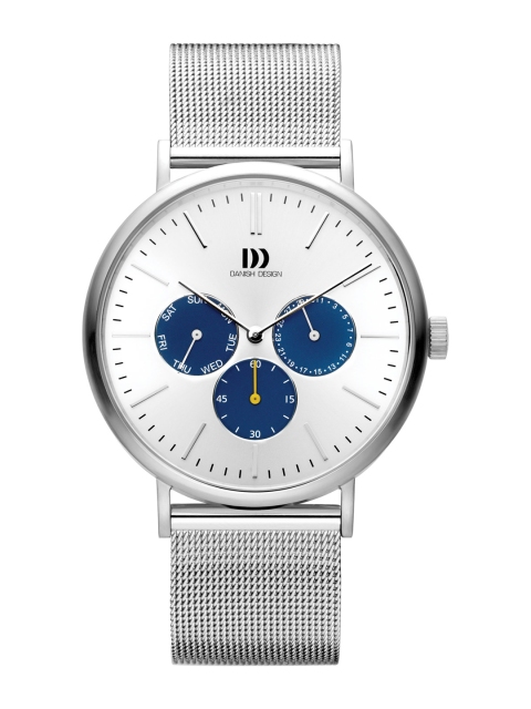 

Danish Design Men Silver-Toned Urban Hong Kong Analogue Watch IQ62Q1233