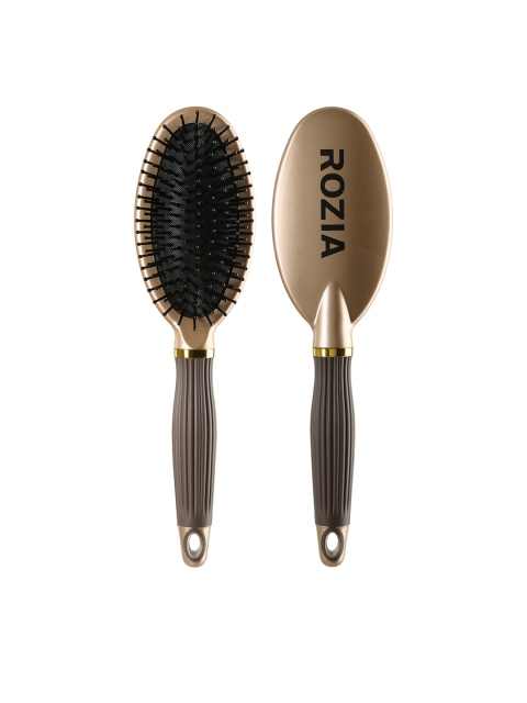

Rozia Pro Unisex Grey & Beige Wet De-Tangler Brush