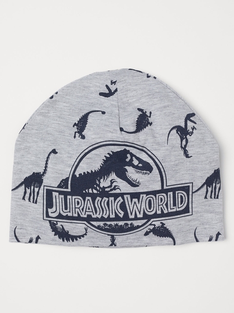 H&M Boys Grey Printed Jersey Cap