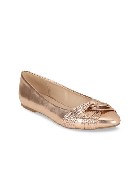 

Van Heusen Woman Beige Solid Ballerinas