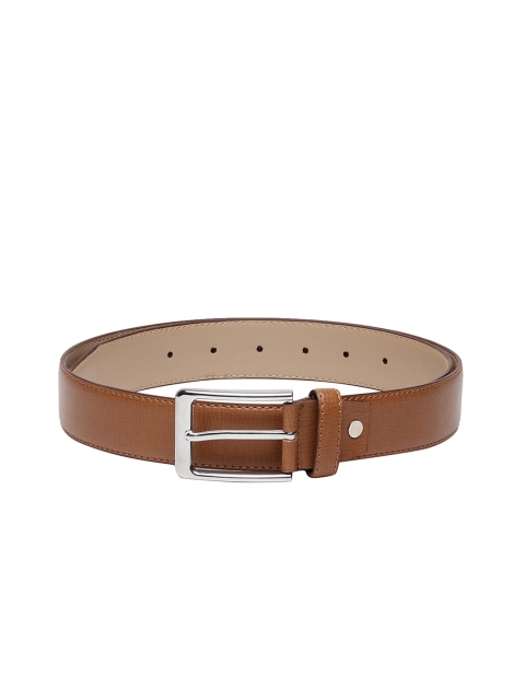 

CRUSSET Men Tan Brown Solid Belt