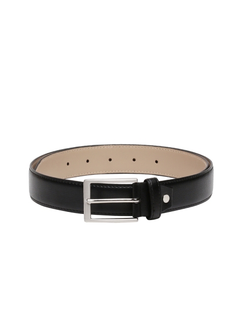 

CRUSSET Men Black Solid Belt