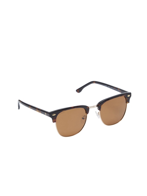 

Titan Men Browline Polarized Sunglasses GC357BR2P, Brown