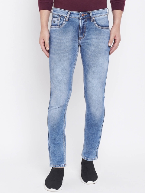 

KROSSSTITCH Men Blue Slim Fit Mid-Rise Clean Look Stretchable Jeans