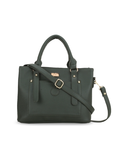 

yelloe Green Solid Handheld Bag