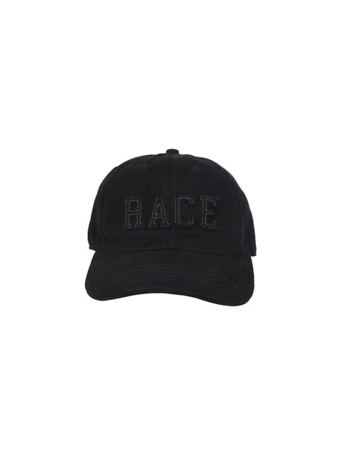 

Peter England Men Black Embroidered Baseball Cap