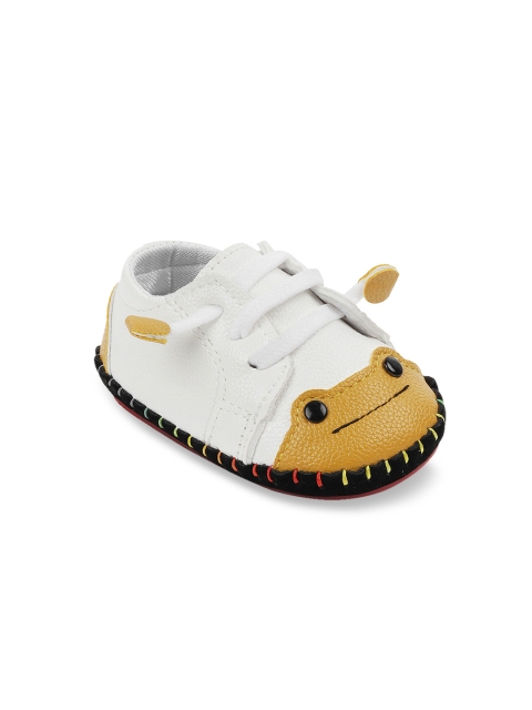

Kittens Boys White & Brown Colourblcoked Sneakers