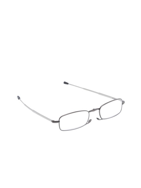 

Titan Men Grey Solid Full Rim Rectangle Frames