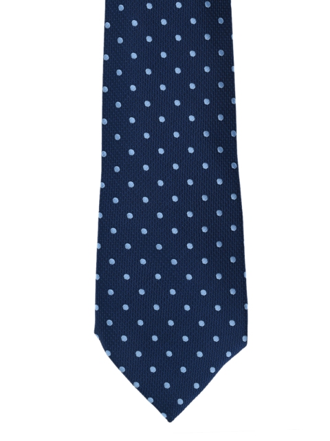 

Calvadoss Blue Woven Design Broad Tie