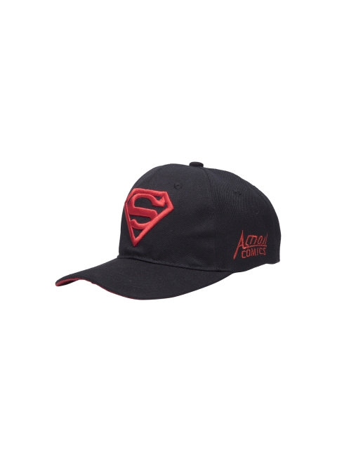 

TREEMODA Unisex Black & Red Embroidered Baseball Cap