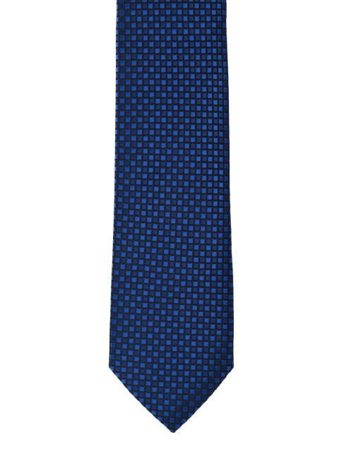 

Calvadoss Blue Woven Design Broad Tie