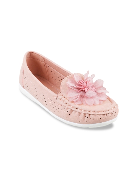 

Mochi Girls Pink Embellished Ballerinas