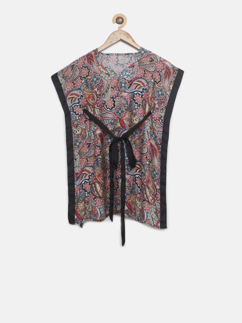 

The Kaftan Company Girls Multicoloured Printed Kaftan Dress, Multi