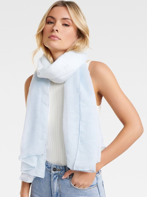 

Forever New Blue Solid Scarf