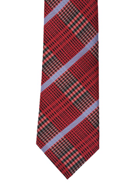 

Calvadoss Red & Blue Checked Broad Tie