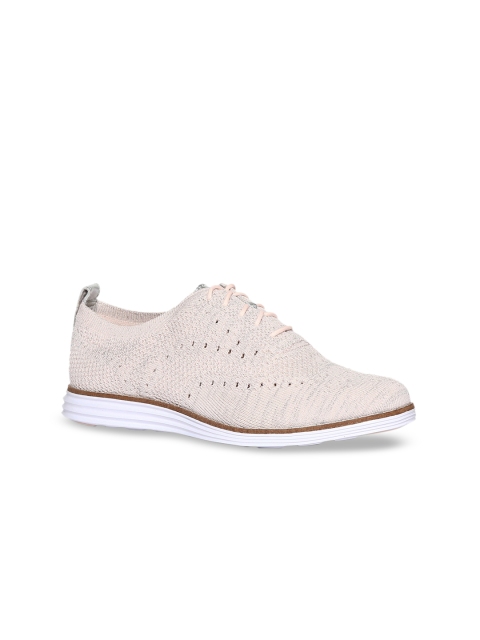 

Cole Haan Women Pink OriginalGrand Stitchlite Wingtip Oxford Sneakers