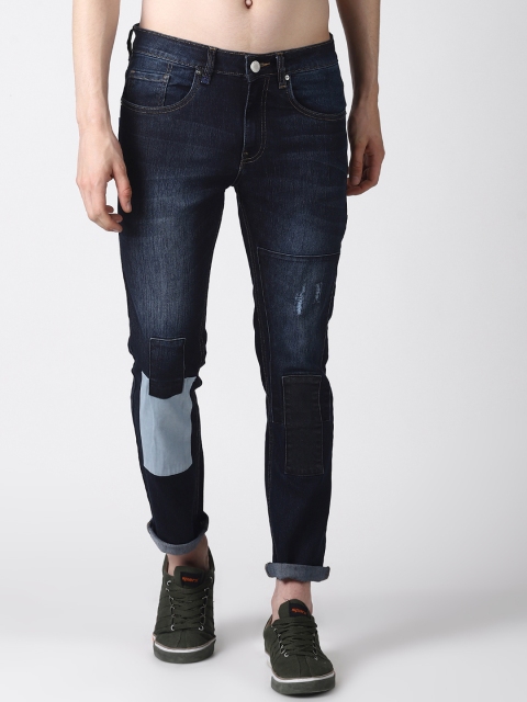 

Blue Saint Men Blue Slim Fit Mid-Rise Clean Look Jeans
