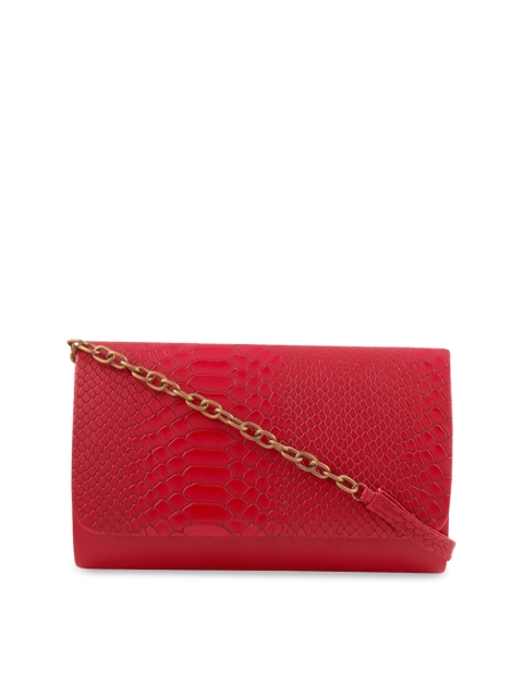 

Tarusa Red Printed Sling Bag