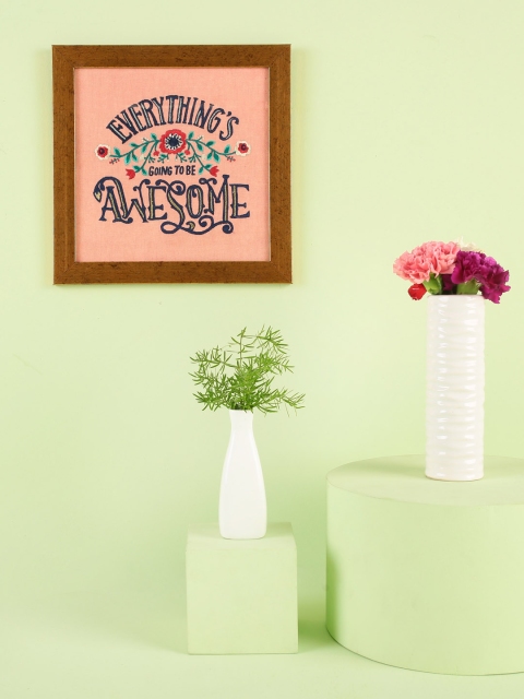 

Chumbak Pink Everything Is Going To Be Awesome Sequins Frame