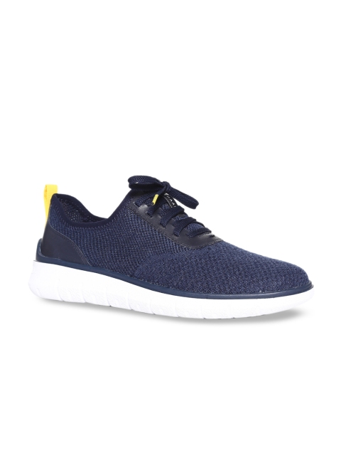 

Cole Haan Men Navy Blue Generation ZeroGrand Stitchlite Lightweight Sneakers
