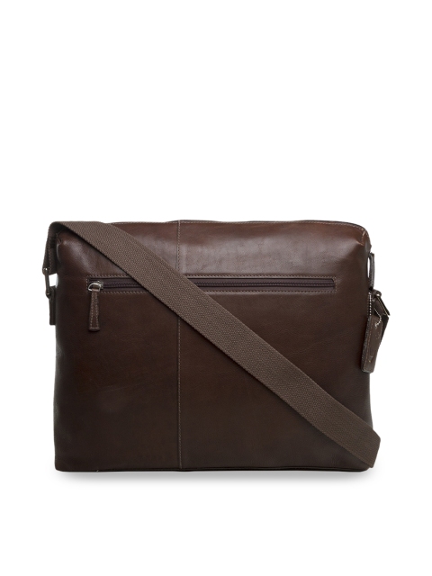 

Hidesign Men Brown Solid Laptop Bag