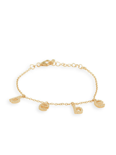 

bebe Gold-Plated Charm Bracelet