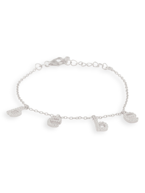 

bebe Silver-Plated Charm Bracelet