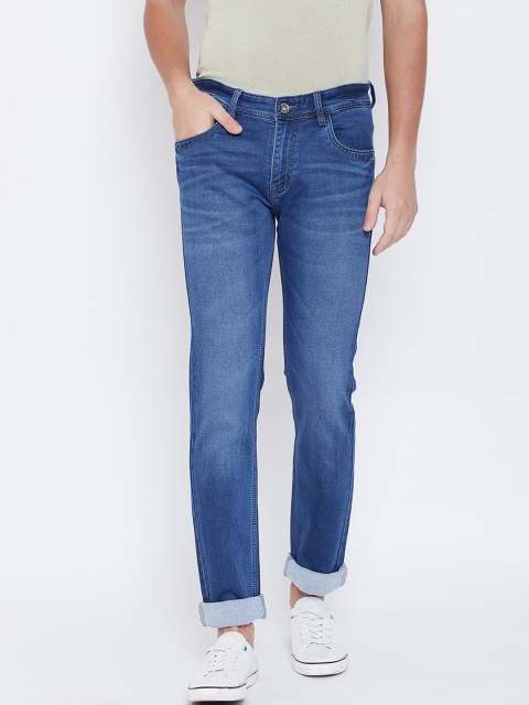 

Octave Men Blue Regular Fit Mid-Rise Clean Look Jeans
