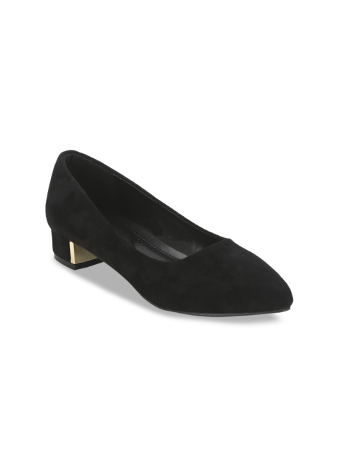 

Truffle Collection Women Black Solid Pumps