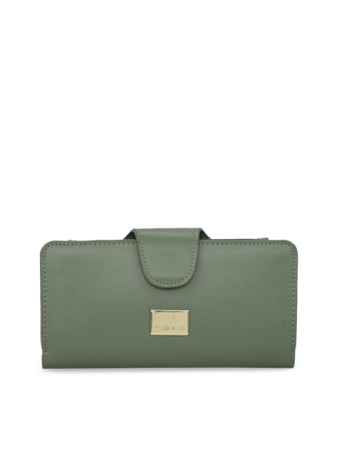 

Van Heusen Woman Women Green Solid Two Fold Wallet