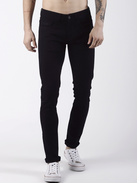 

Rex Straut Jeans Men Blue Slim Fit Mid-Rise Clean Look Jeans