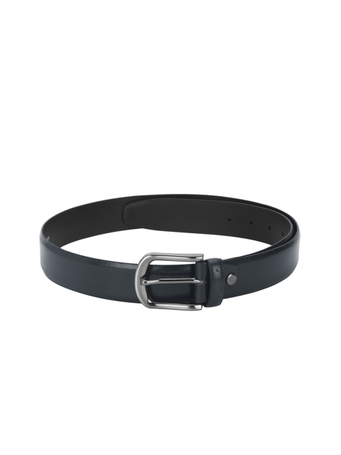 Red Tape Men Black Solid Leather Belt