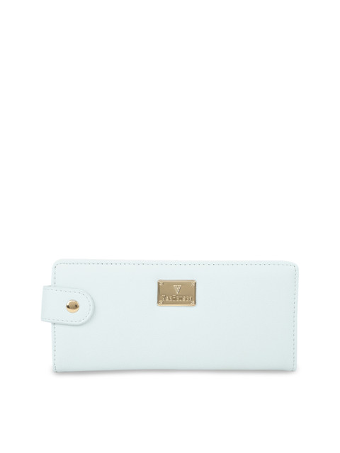 

Van Heusen Woman Women Blue Solid Two Fold Wallet