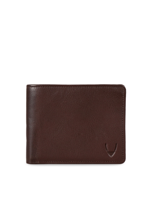 

Hidesign Men Brown Solid Leather Two Fold Wallet