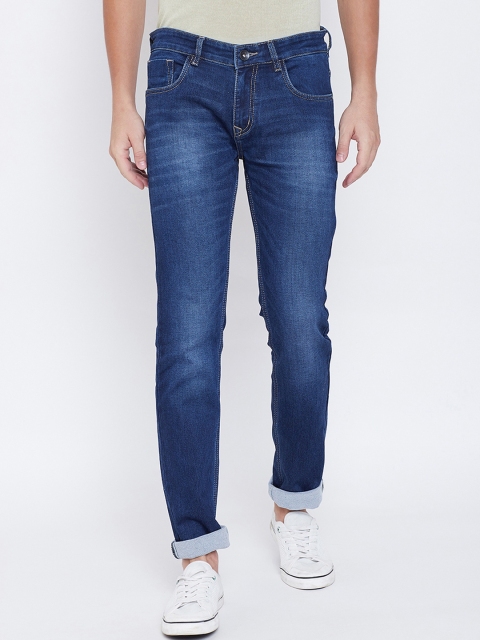 

Octave Men Blue Regular Fit Mid-Rise Clean Look Jeans