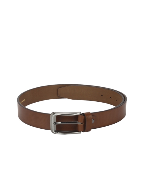 

Red Tape Men Brown Textured Leather Belt