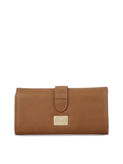 

Van Heusen Woman Women Brown Solid Two Fold Wallet