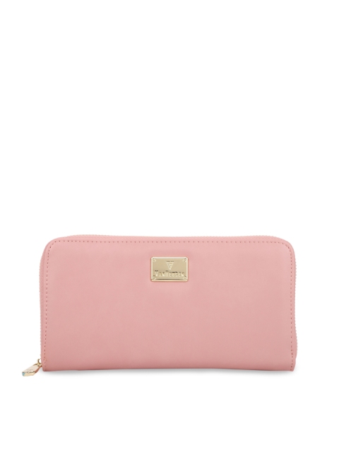 

Van Heusen Woman Women Pink Solid Zip Around Wallet