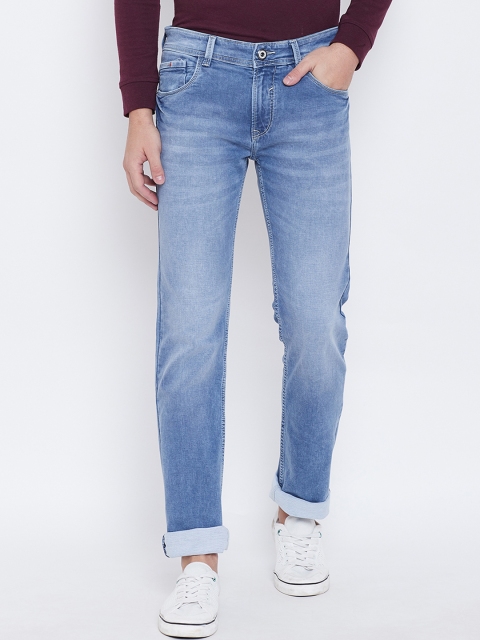 

Octave Men Blue Regular Fit Mid-Rise Clean Look Jeans