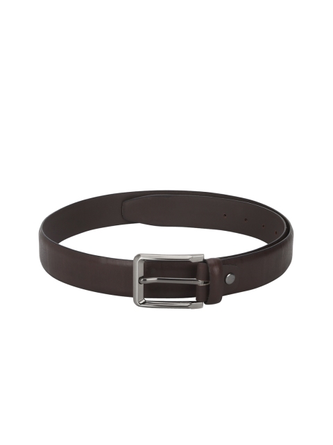 

Red Tape Men Brown Textured Leather Belt