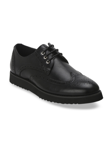 

Truffle Collection Men Black Brogues