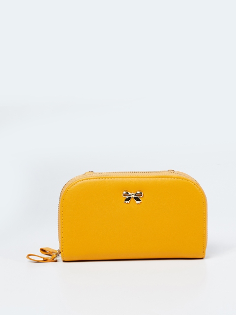 

Ginger by Lifestyle Mustard Yellow Solid Sling Bag